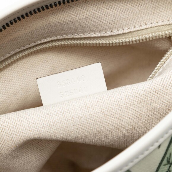 Pre-Loved Gucci Small Canvas Flora Knight Convertible Tote - Picture 6 of 7